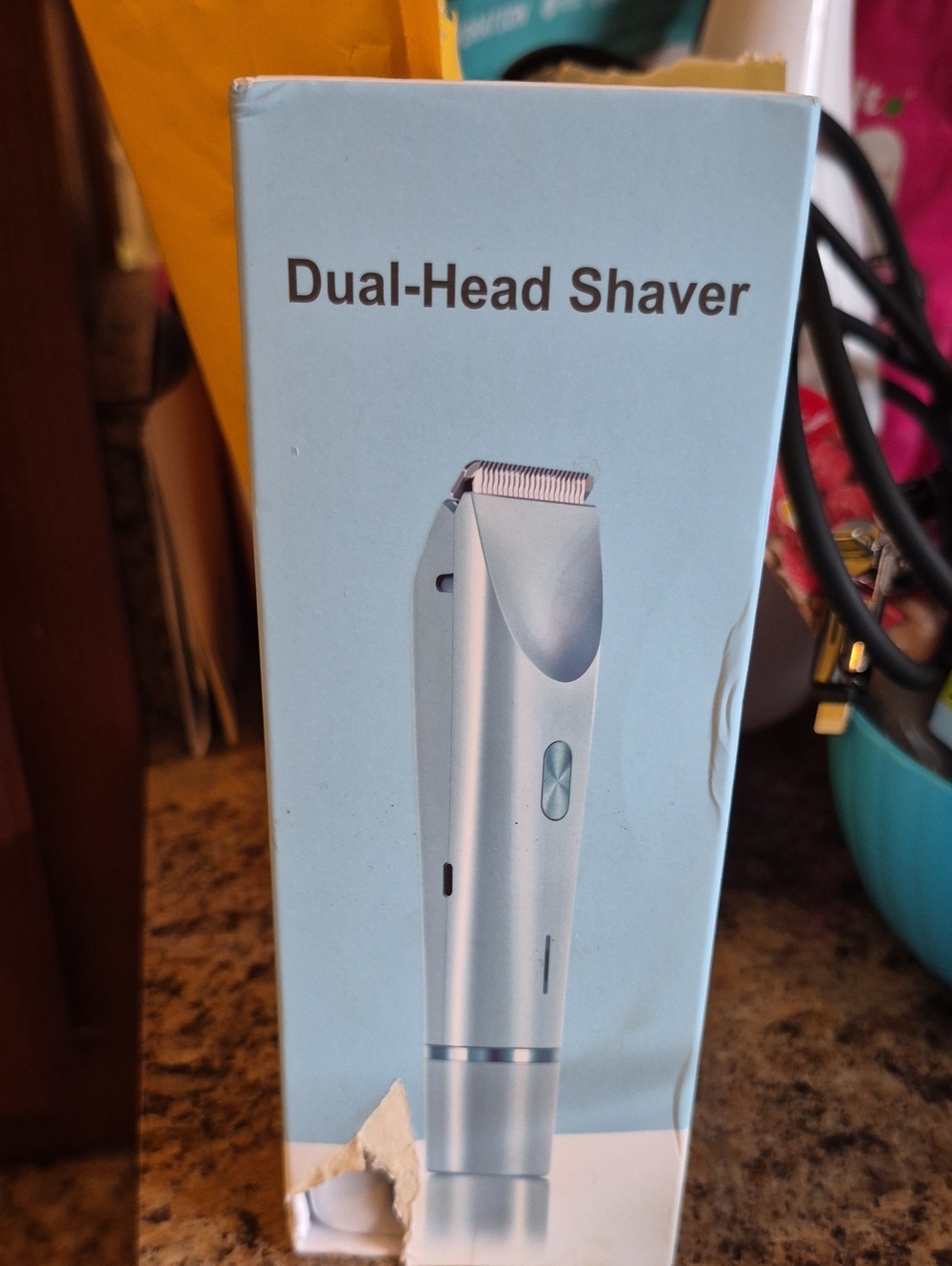 Dual-Head Shaver Electric Trimmer - Silver